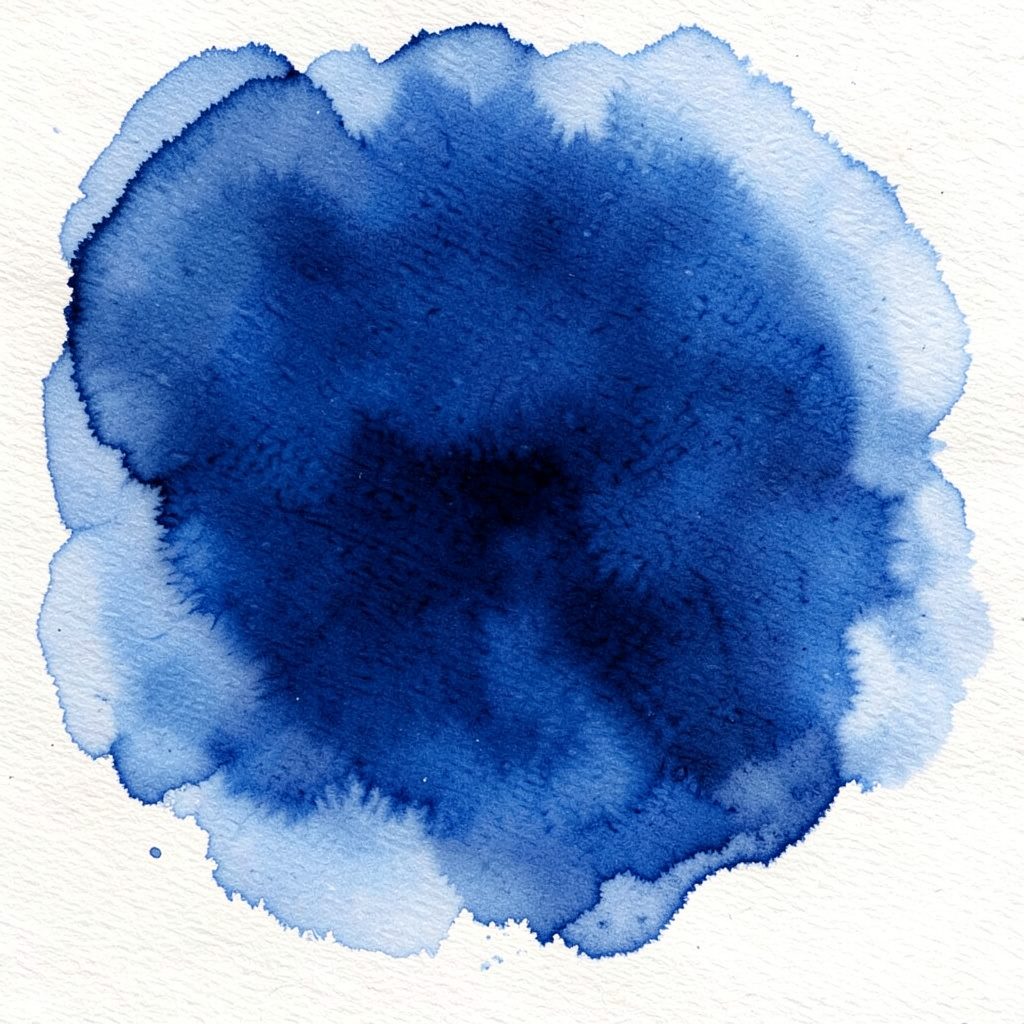 Soft watercolour illustration of an open envelope and a speech bubble in muted gold and navy tones, evoking a calm messaging theme